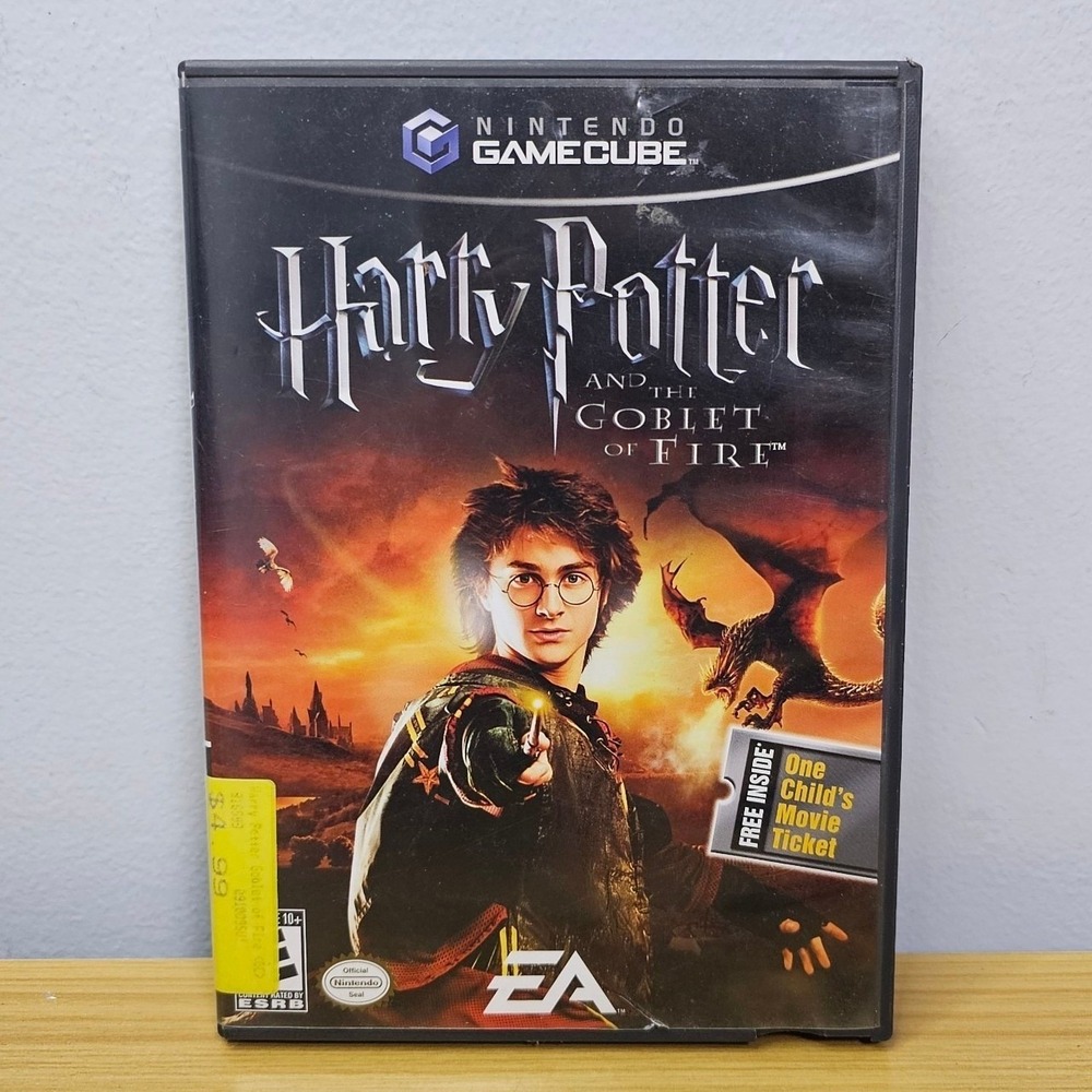 Harry Potter and the Goblet of Fire Nintendo GameCube Complete CIB